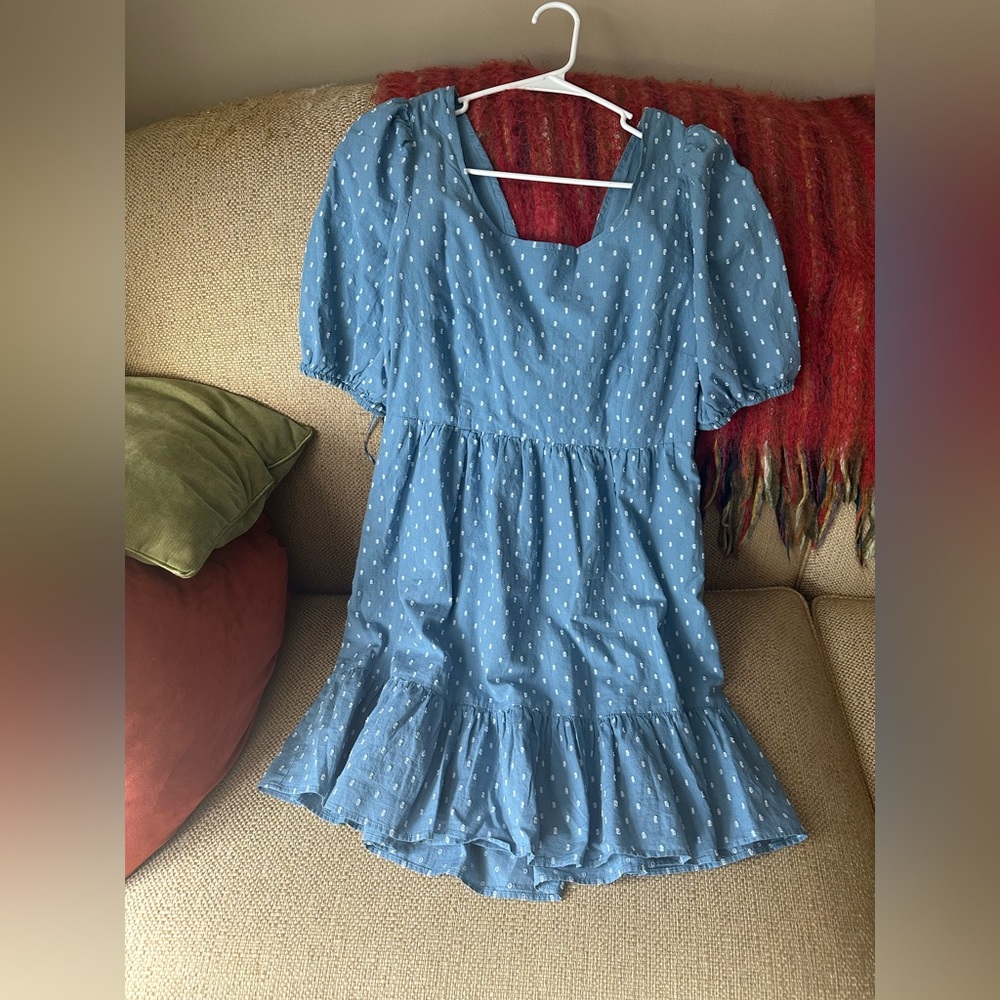 Blue Loft Dress Size 10 - New With Tags